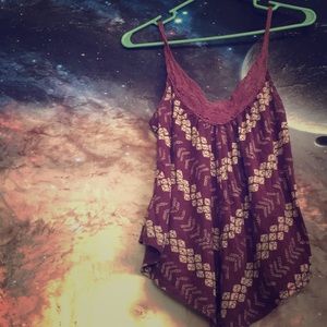 Women’s Purple American Eagle Tanktop